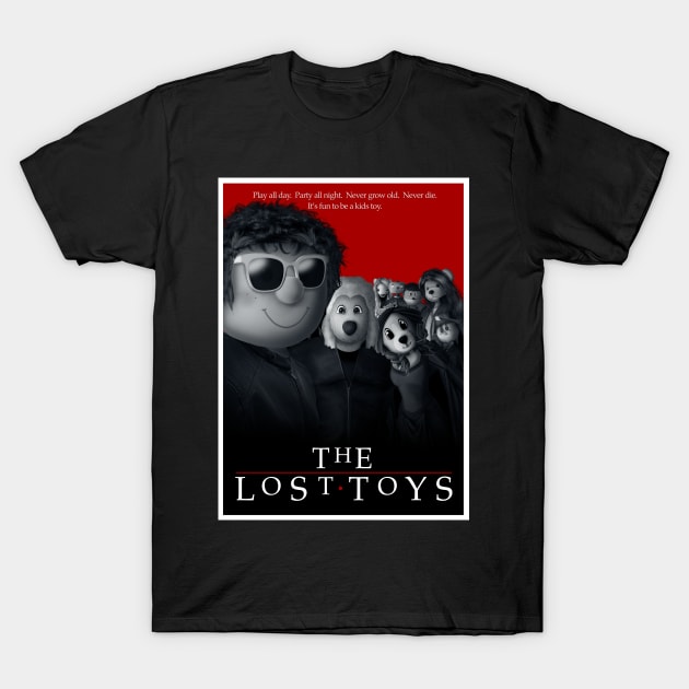 The Lost Toys - The Lost Boys Parody T-Shirt T-Shirt by The Living Thread Store